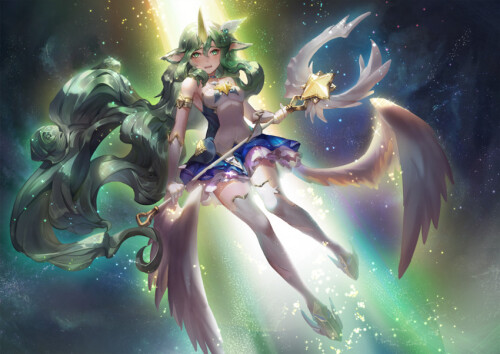  soraka and star guardian soraka league of legends drawn by kirsos sample 53ae96fc65c1c9dc279b7970ff