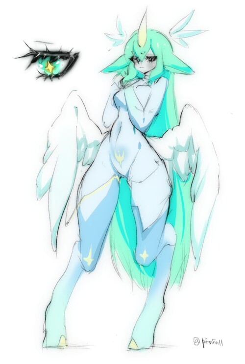  soraka and star guardian soraka league of legends drawn by pfufu sample 081866fafebfb69a29dd5d613a1