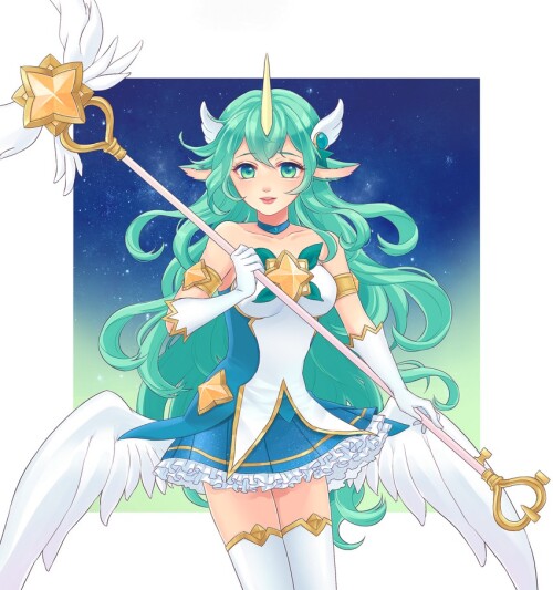  soraka and star guardian soraka league of legends drawn by mad39 sample 8856f8a89b0de3fe3591ef99792
