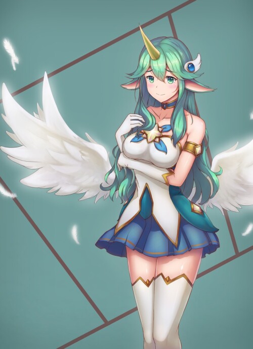  soraka and star guardian soraka league of legends drawn by da delu yi sample 7b6bc800dd2225c7c52143