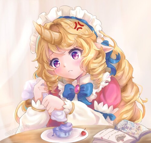  soraka and cafe cuties soraka league of legends drawn by kureko0w0 sample cfdc65d48fabb2174022967bd