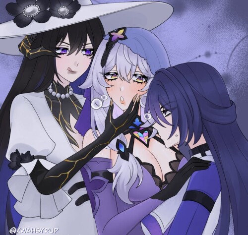  acheron black swan and the dahlia honkai and 1 more drawn by kwahsyrup sample 82b0f32de3027ae305ee1