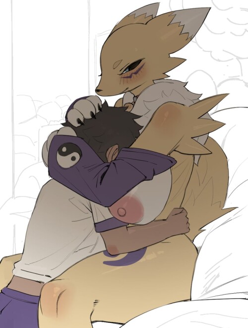  renamon digimon drawn by zhou135627 sample f3fa08b06026166046d27a0618c83a70