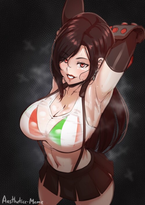 Day 146 of Posting Tifa Lockhart Art 147 Ph1armA