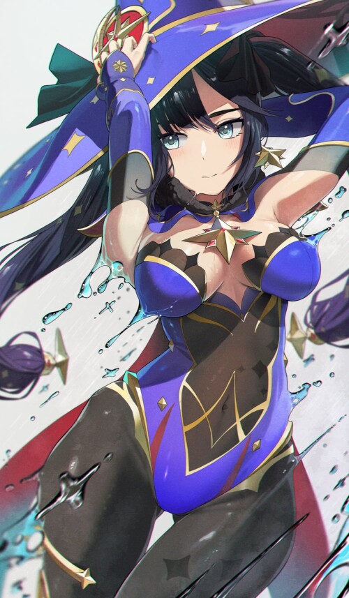  mona genshin impact drawn by noeru sample 9072cbf3b4e01dfa0ec26c59b56368ad