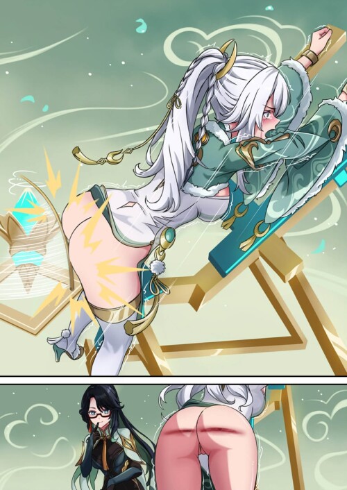  xianyun and zibai genshin impact drawn by starila sample eff8b5cd37b53697b003ffbf9024001c