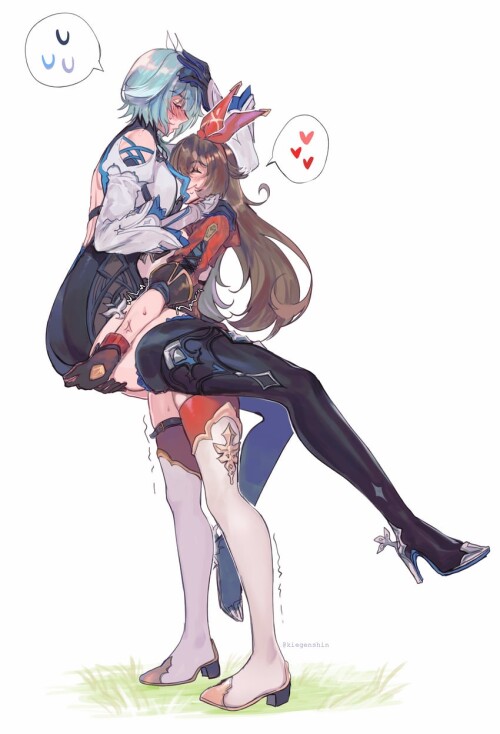  eula and amber genshin impact drawn by kiegenshin sample 4766a7d4472ed3a6e7580198b8e98090