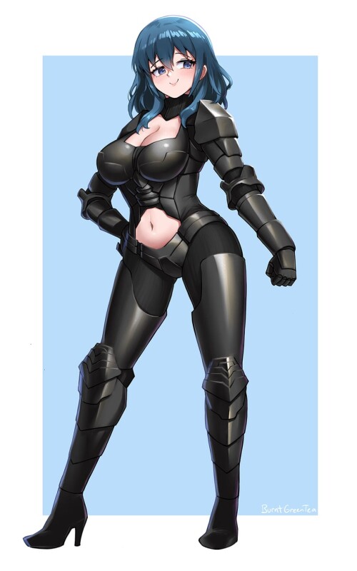  byleth and byleth fire emblem and 1 more drawn by burnt green tea sample 62bb664b7f5d79f0ba912fcef4