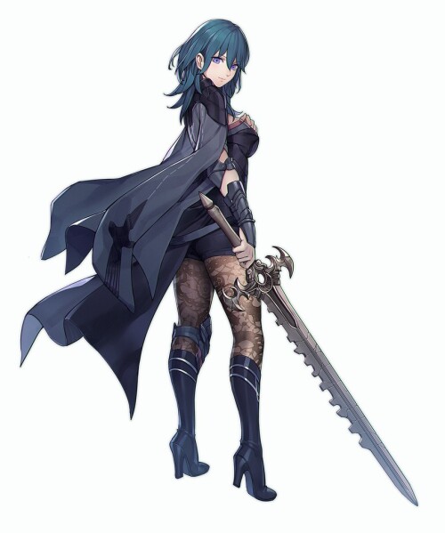 byleth and byleth fire emblem and 1 more drawn by pen steelleets sample 6e75414502f0a88090a49cf8cb8