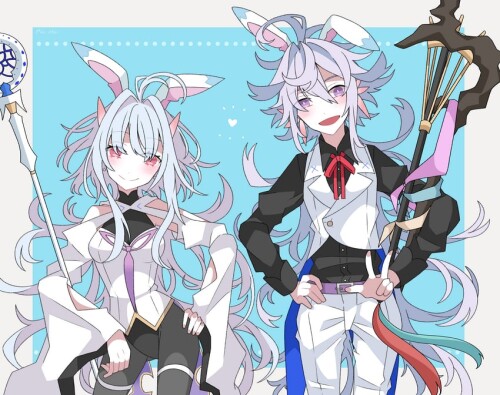  merlin and merlin fate and 1 more drawn by kujiramaru sample 09439a193f9a5542b7f3812205d1dde6