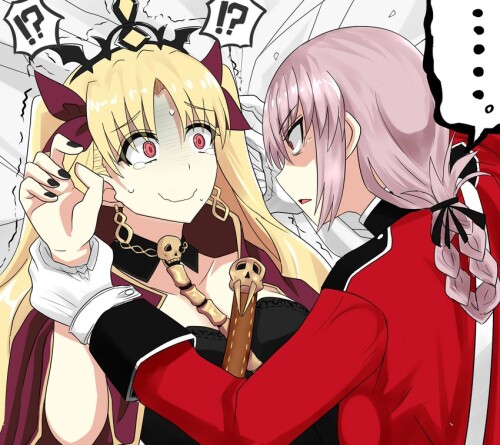  ereshkigal and florence nightingale fate and 1 more drawn by rakku 10219563 sample f9d89c342edcf51e