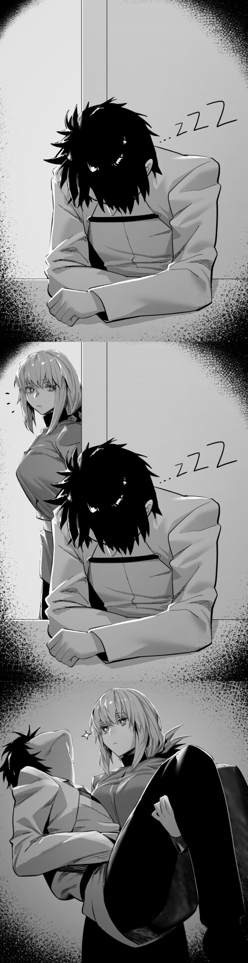  fujimaru ritsuka and florence nightingale fate and 1 more drawn by hxd sample ded8fd645056391259781