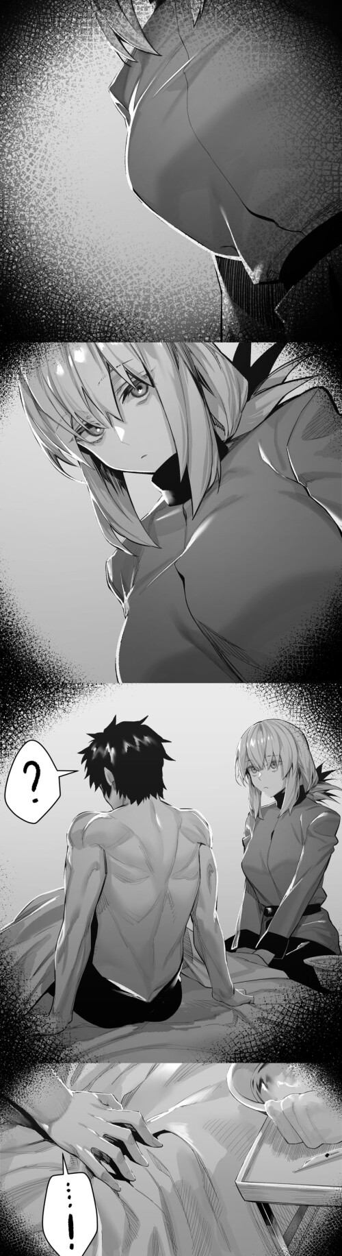  fujimaru ritsuka and florence nightingale fate and 1 more drawn by hxd sample 9f05d026db6a2a1ead160