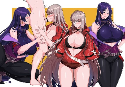  minamoto no raikou and florence nightingale fate and 1 more drawn by hella p sample 6bdc082824ad9b6