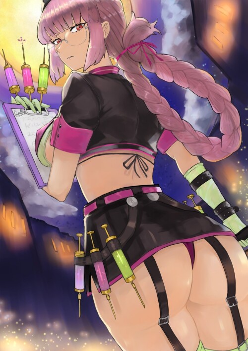  florence nightingale and florence nightingale fate and 1 more drawn by gyamu chewing gum sample 8bf