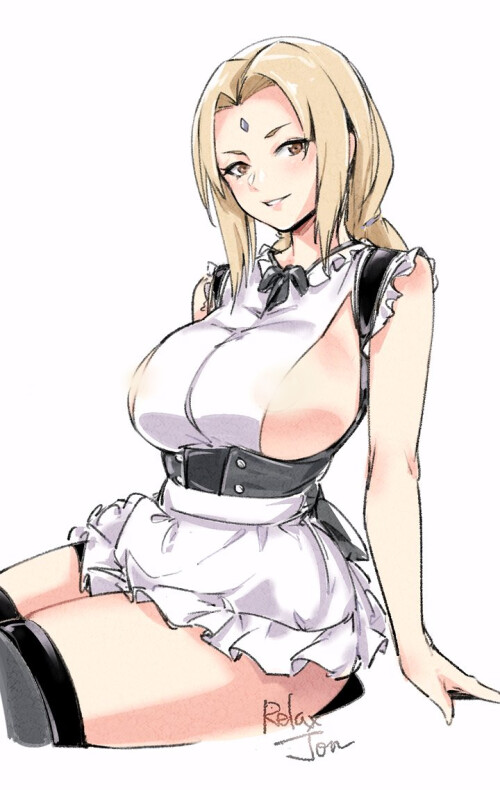  tsunade naruto and 1 more drawn by relaxjon bd35774df70a14291bf6eac038aaf22f