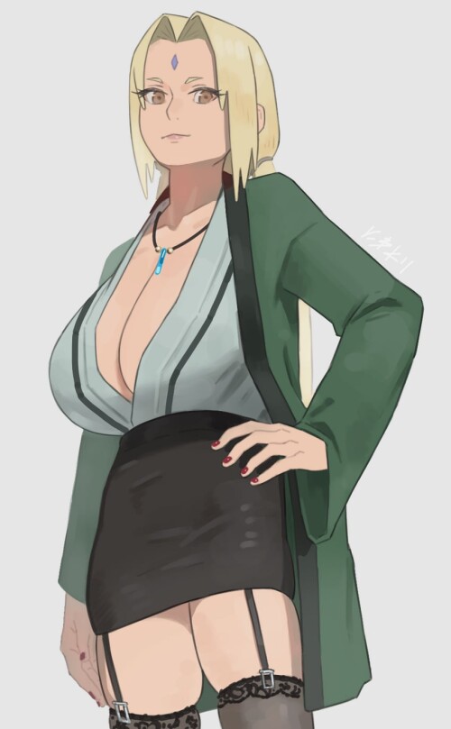  tsunade naruto and 1 more drawn by niwatori5948 sample 0d19cfe3cb274554afb8a6162b4a4fa7