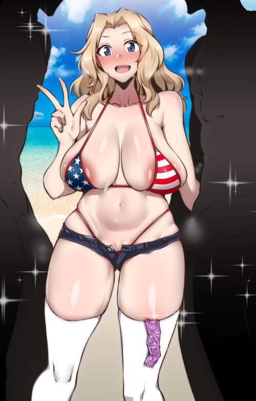  kay girls und panzer drawn by gggg sample a27a92e806091bc7605bd2c761cccc7e