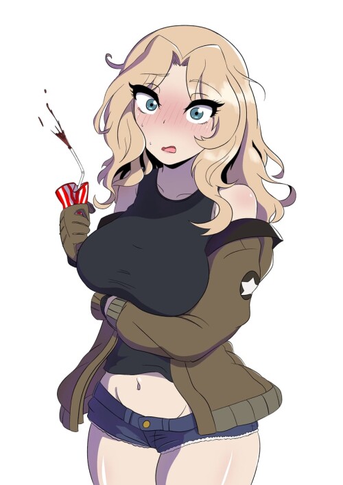  kay girls und panzer drawn by tenpura32200 sample 5f9bf9353a2c1c0c8bd76a956cafc2a8