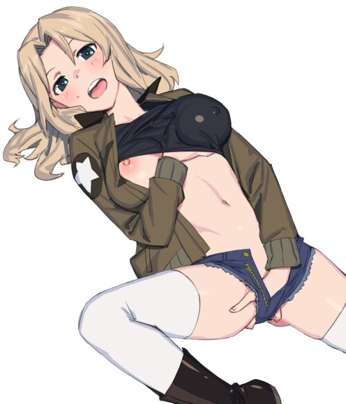 kay girls und panzer drawn by onsen tamago hs egg sample 11cba9efe301ea79aefa334f88481e7b
