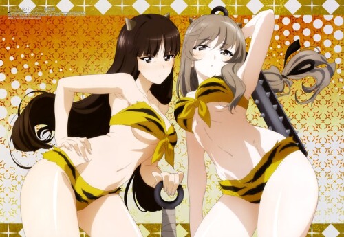  nishizumi shiho and shimada chiyo girls und panzer and 1 more sample a7f692ead6fd75e79114771d8cbe32