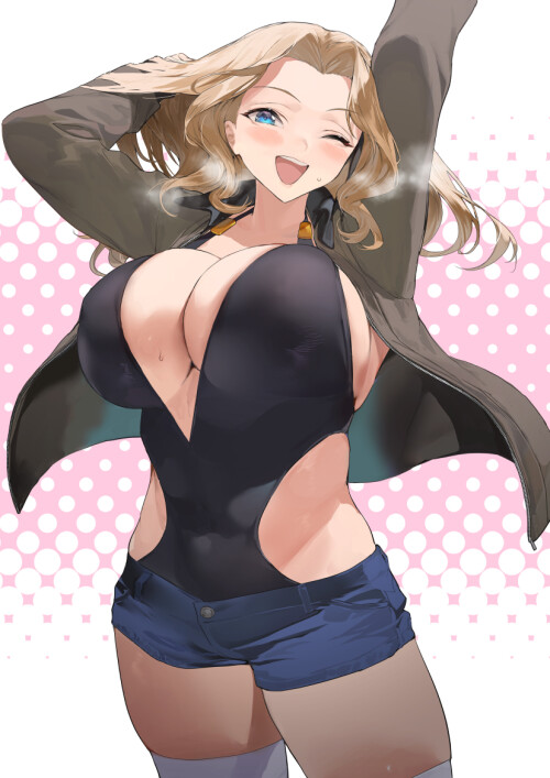  kay girls und panzer drawn by ikuchan kaoru 7a18c10ab31cabd60b008ed5c998d448
