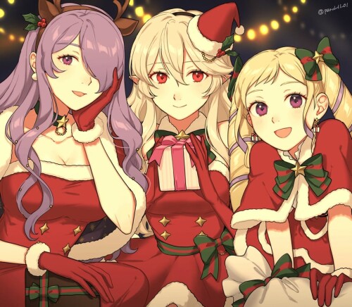  corrin corrin camilla and elise fire emblem and 1 more drawn by peach11 01 sample 68db592dab7b70c4e