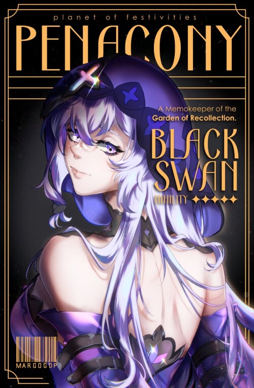  black swan honkai and 1 more drawn by margogdp sample 22c26f17dbc35f941b30d2d9b2075dda