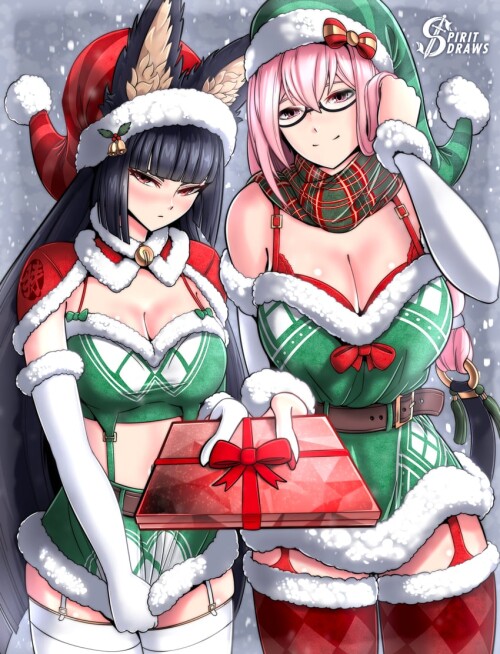  hoshimi miyabi and tsukishiro yanagi zenless zone zero drawn by spiritdraws sample 0ba6b06eb2e0e81e
