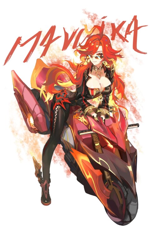  mavuika genshin impact drawn by romaneiyou sample ec16eeb1bf728b2ca2b7c1ca2638f339