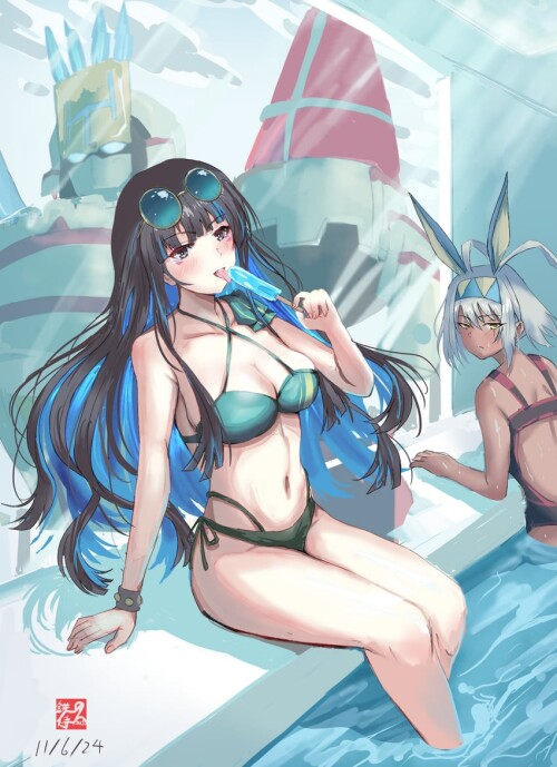  nitocris tenochtitlan nitocris alter and tenochtitlan fate and 1 more drawn by tetsu no samurai sam