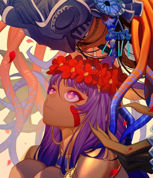  nitocris and camazotz fate and 1 more drawn by erchongbaojun sample 3883b70fe274e899491d6cea06b9df7