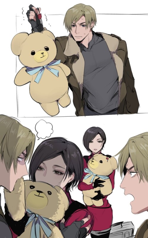  leon s kennedy and ada wong resident evil and 2 more drawn by nuboo2836 sample f844fe755fbef96fffad