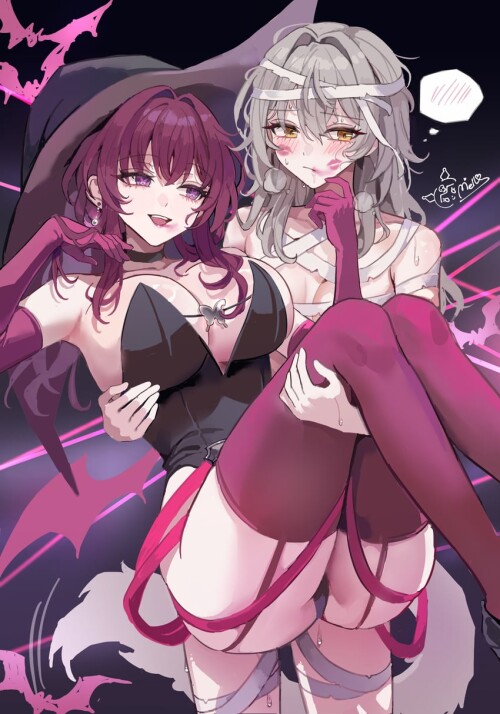  trailblazer stelle and kafka honkai and 1 more drawn by mell dmwe3537 sample b29717a79d63f770f5690b
