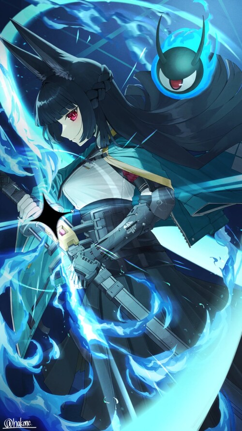  hoshimi miyabi and tailless zenless zone zero drawn by hakone sample 454c6c1a95550e80dc19448449daa2