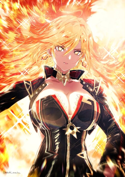  mavuika genshin impact drawn by misaki nonaka sample da37cb606f90b8fab5d511f3532b0064