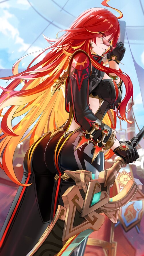  mavuika genshin impact drawn by wanne sample cd186e2db7705f2d75e6b8465e88126e