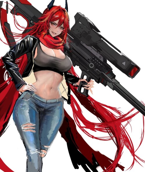  red hood goddess of victory nikke drawn by kyel hyde sample eb90b1b17898f96b2f2bd61fc064e291