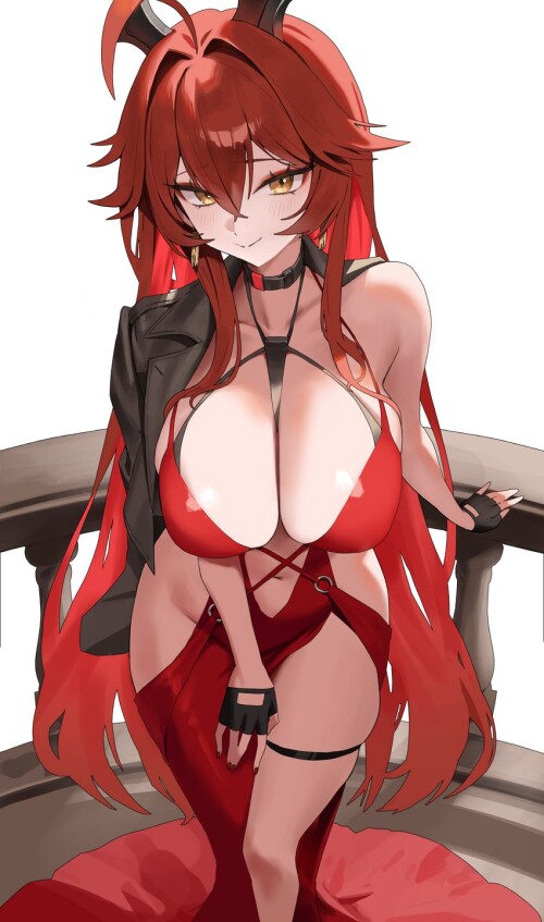  red hood and red hood goddess of victory nikke drawn by bby sample 2f07a8824320649a96fb8cec607eb373