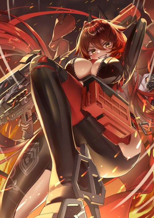  red hood goddess of victory nikke drawn by koizumike sample fcd50ac67ccda6397833bc77b102dcc9