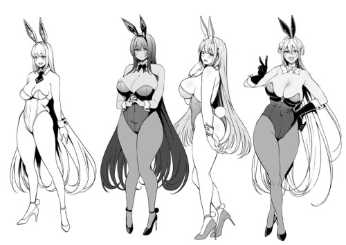  viper noir blanc rupee viper and 1 more goddess of victory nikke drawn by amano don sample 0762b56e
