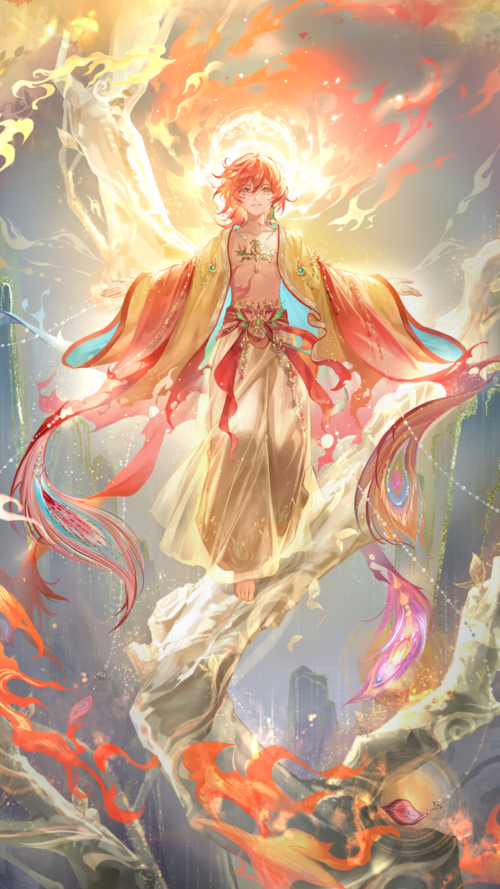 Zhong Li SSR Sun Falls on 9 Crows