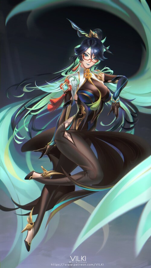  xianyun genshin impact drawn by vilkichan sample f46479f17a68cce67ae755c8c7f308fe