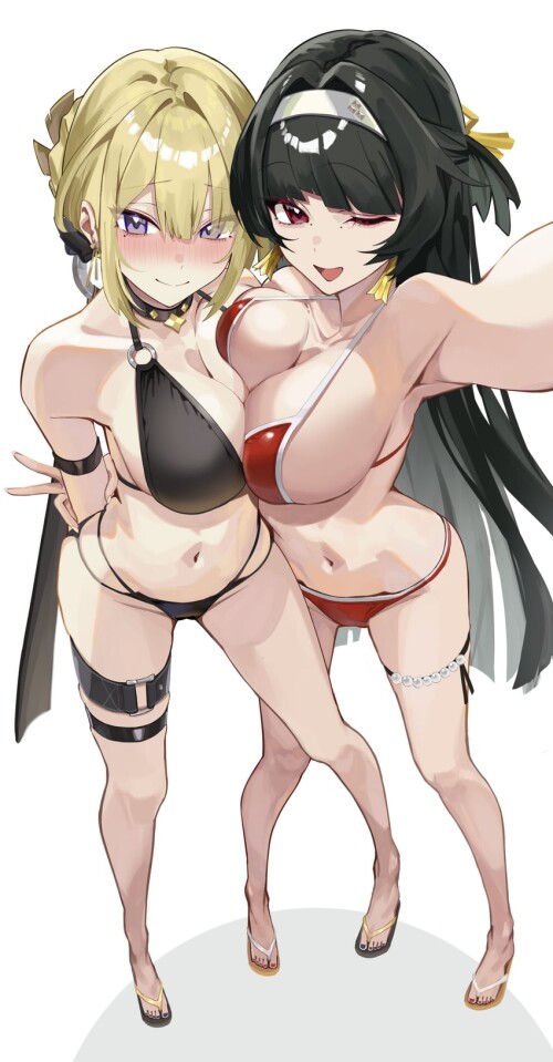  evelyn chevalier and astra yao zenless zone zero drawn by shiroserika sample e1d8b5d84869f65f979f18