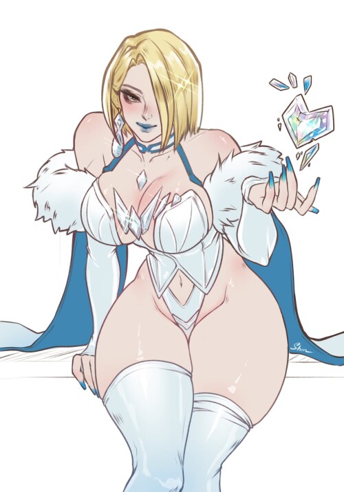  emma frost marvel and 2 more drawn by shinkodoku sample 786776209f67b732750a51357378be5e