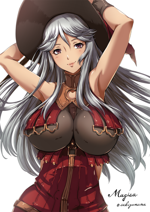  magisa granblue fantasy drawn by sakiyamama 48d29e2a1b3530e2368d8dd3e9c06dc3