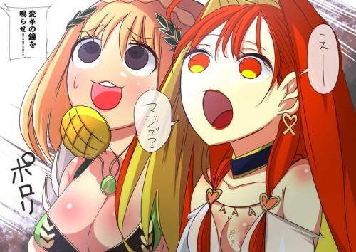  aphrodite and demeter fate and 1 more drawn by namonakisyura sample 3aa3289393dc5ce60ba71475fd37ae5