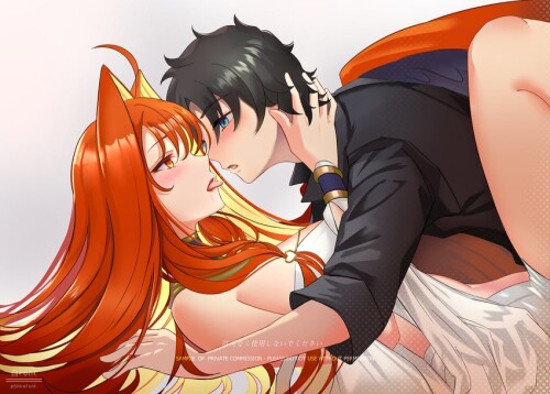  fujimaru ritsuka and aphrodite fate and 1 more drawn by shiro font sample 165b314ed623e2c793e1715fb