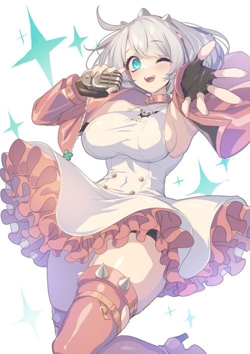  elphelt valentine guilty gear and 1 more drawn by koikawa minoru 2d57f6fb2816d1f8a0ee26d9d391efbc
