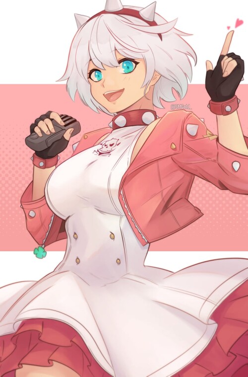  elphelt valentine guilty gear and 1 more drawn by smgold sample 5664f2c9a19df4657b5cd6955820c8d0